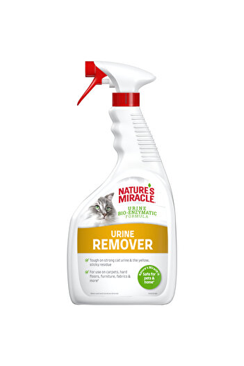 NATURE'S MIRACLE Nature`s Miracle Urine Remover Cat 946ml Solution for removing stains and odors