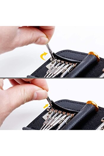 Jiffy 25 in 1 Precision Screwdriver Set,Mini Screwdrivers Repair Tool Kit for Mobile Phone, PC, La