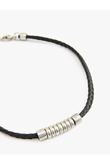 Koton Knitted Beaded Necklace