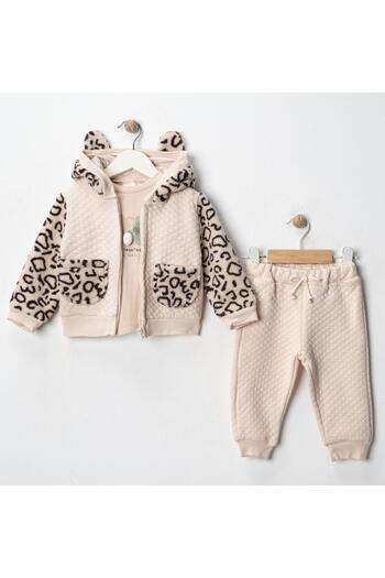 via girsl Baby Girl 3-Piece Jacket Set Via-9719