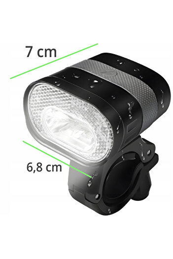 Other Lampka akumulatorowa do roweru przednia 3 tryby LED