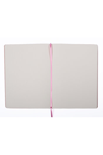 BBACK Art Collection Sketchbook 110 Gr. Unlined Ivory Paper 21X29Cm 72 Sheets. Pastel Pink Hardcover Notebook