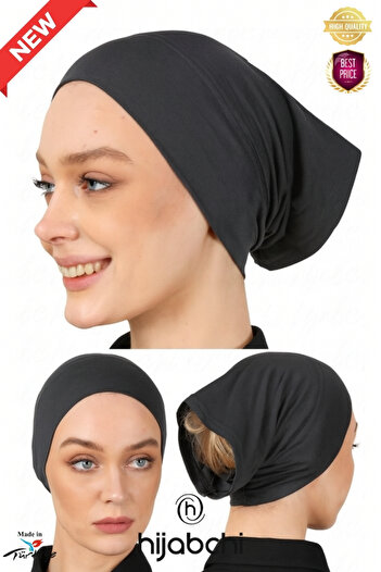 hijabchi Практична трубка-боне - З відкритою спинкою - З віскозним лікрам -