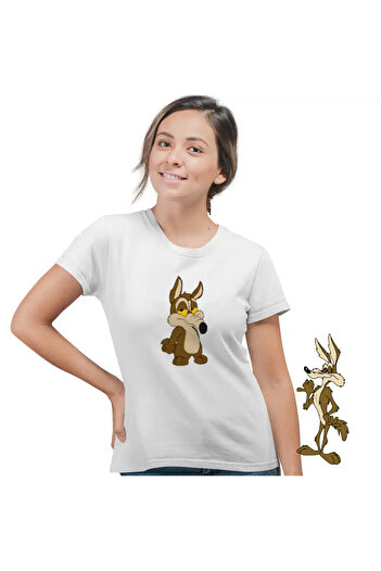 OEM Women's T-Shirt Coyote Chibi Baby
