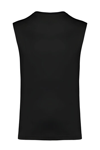 4desire.ro Men's T-shirt, sleeveless, tank top type, DONT QUIT GYM, black, 100% cotton, breathable