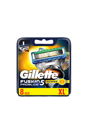Gillette Fusion 5 ProGlide Power razor refills, 8 pcs