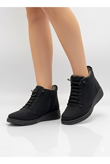 GÜLERSHOES Εγγυημένες Ορθοπεδικές Αδιάβροχες Αντιολισθητικές Μπότες Μητρικές με Φερμουάρ και Γούνα Μέγεθος 38-39-40-41-42