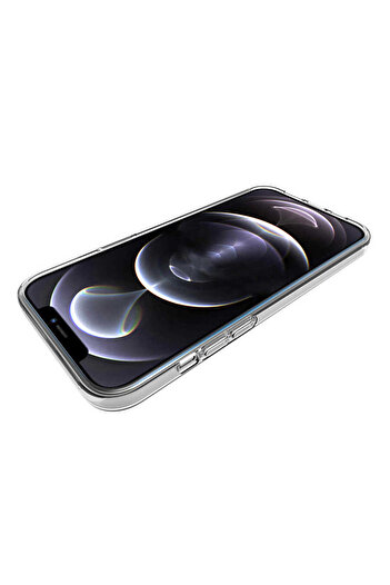 Aden iPhone 14 Pro Max Compatible Super Silicone Case-Colorless