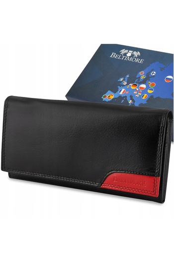 Other Women's large leather wallet RFiD BELTIMORE