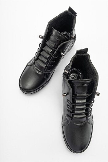 GÜLERSHOES Εγγυημένες Ορθοπεδικές Αδιάβροχες Αντιολισθητικές Μπότες Μητρικές με Σόλα Προστασίας και Φερμουάρ Μέγεθος 37-38-39-40-41-42