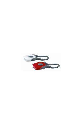 Zep Silicone Light Set - Twins 2 Super Bright White LEDs 2 Super Bright Red LEDs 2 Functions