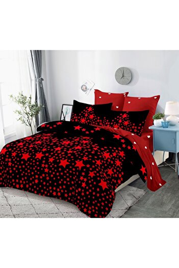 Happy Home FINET bed linen, double bed, without elastic, 6 pieces, 230x250cm