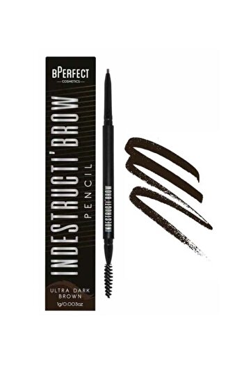 Bperfect Cosmetics BPERFECT Indestructi Brow Pencil, Ultra Dark Brown
