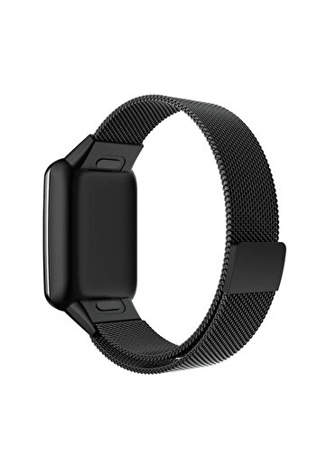 halkhouse Xiaomi Mi Band 7 Pro Metal Wire Mesh Strap with Magnet Adjustable