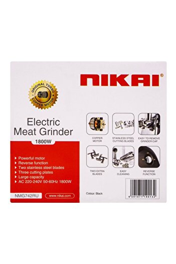 Nikai NMG745 Electric Meat Grinder, 1800W