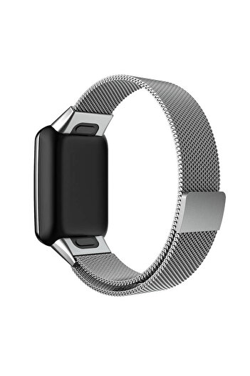 halkhouse Xiaomi Mi Band 7 Pro Metal Wire Mesh Strap with Magnet Adjustable
