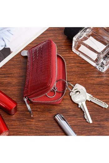 Other ETUI na KLUCZE lakierowane skórzane SKÓRA małe