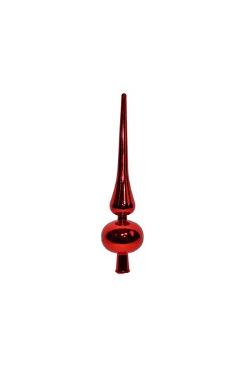 OEM Christmas tree top, plastic, red, 1/box
