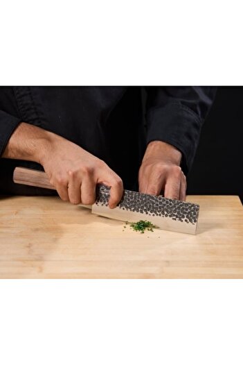 Heinner Professional Nakiri knife, blade length 18 cm, by Chef Rikito Watanabe