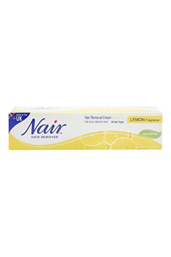 Nair Hair Removal Cream with Lemon Scent and Baby Oil, 110g