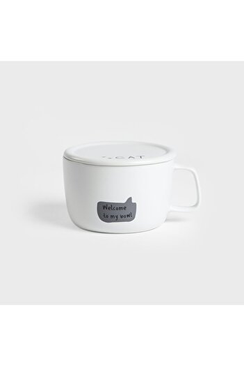 Other Mug | KATIS | with a cat and a porcelain lid | 0.9 l | 707995