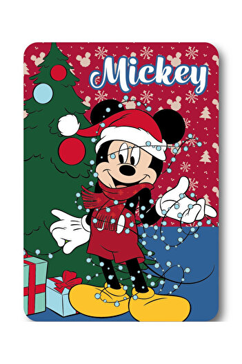 Mickey Mouse Disney Mickey Lights Christmas Fleece Blanket 100x140cm