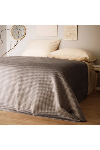 Other Bedspread | ZEMI | velvet gray | 200x220 cm | 954591