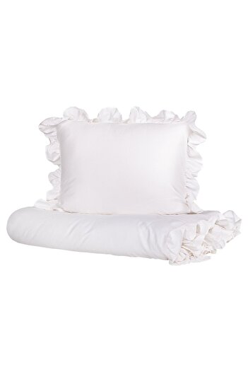 Other Bedding | SELIN | satin white | 220x200 + 2*70x80 cm | 952566