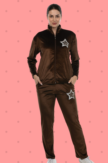 Emose Velvet Winter Women's Tracksuit Set