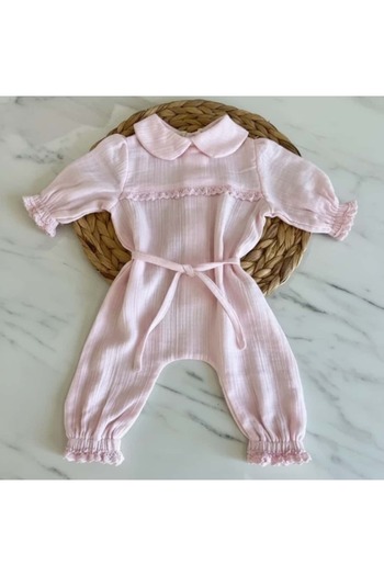 Doray Organic Baby Romper |   Organic Cotton Muslin |   Newborn & Baby Clothing |   Princess Series