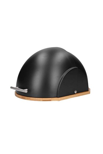 Other Bread bin | DARVIN | round black | 37x26x22 cm | 996362