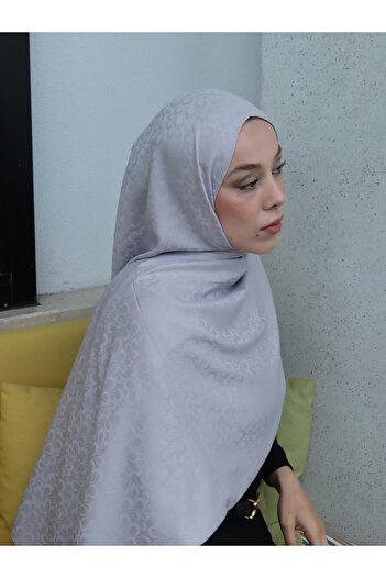 Modakaşmir Silky Jacquard Series Neva Pattern Shawl