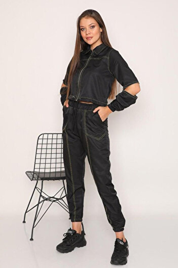 FashionForYou Intense Stripes sports suit, pants and blouse, L