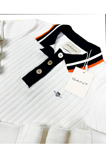 Ganty _Gant.New Season Men's Polo Neck Knitwear Knitted Sweater