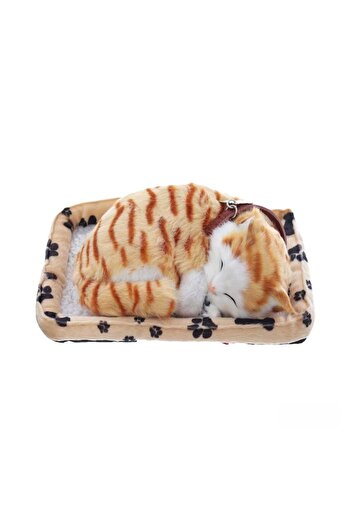 Virtual Trend Virtual Trend® Interactive Cat, with Basket, Sleeps, Meows and Wags Tail