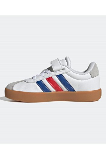adidas VL Court 3.0 Sneakers - Cloud White/Royal Blue/Better Scarlet
