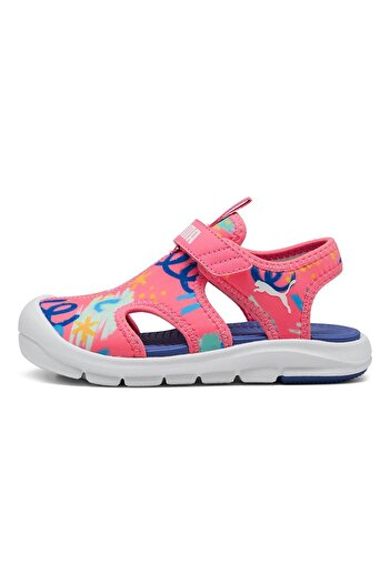Puma Fun Racer Sandal AOP V PS -Magic Rose-Blue Crystal