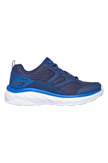 SKECHERS Boundless Lace Up Sneakers - Navy Blue