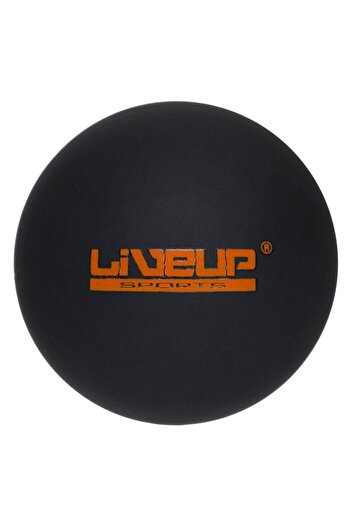 SHOPIENS Racket Ball, LiveUp Sports, Rubber, 6cm, Black/Red, MYONNA IT & E- COMMERCE ®