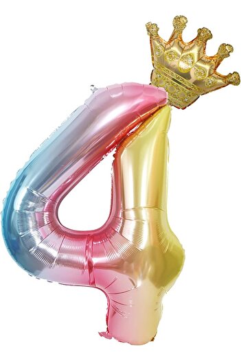 Falling In art Balloons for different occasions numbers ,4, 101cm