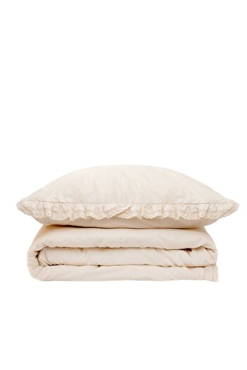 Other Bedding | MOISES | beige cotton with lace | 160x200 + 2*70x80 cm | 843728