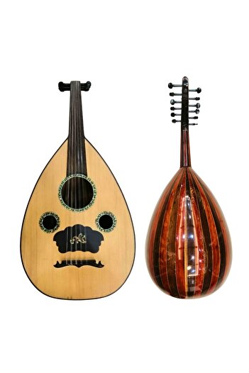 KARAZ MUSIC Lux Abaza Azouz Oud, Swedish face, rose gold back, ebony fingers