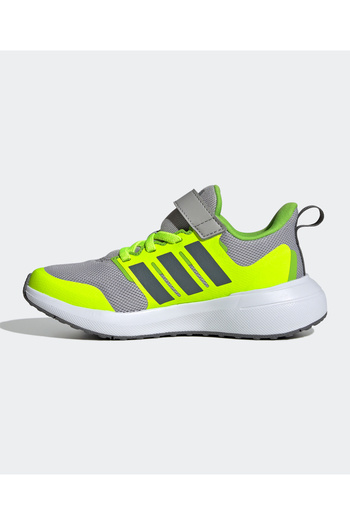 adidas Fortarun 2.0 Cloudfoam Elastic Lace Top Strap Shoes - Grey