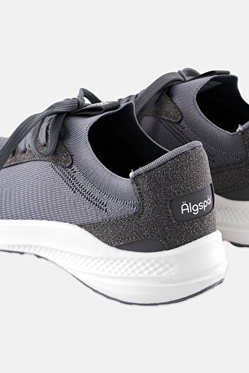 Algspar Men Lace Up Sneakers Shoes, Grey