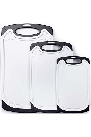 Bukela 3-Piece Wheat Straw Cutting Board Set, Non-Slip