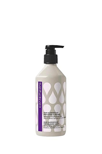 BAREX CONTEMPORA HAIR SUPERFOOD TONING SILVER SHAMPOO 500ML