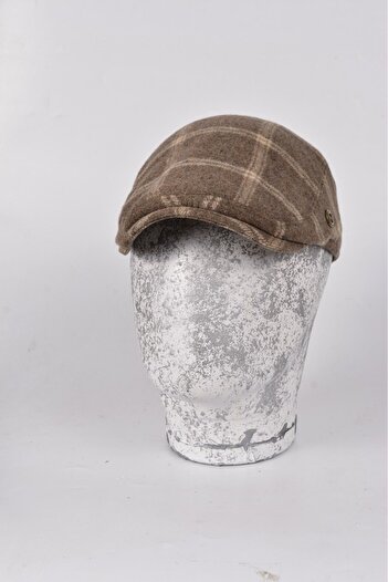 mercantoptan Winter Lumberjack Luxury Wool London Model British Men's Cap Hat