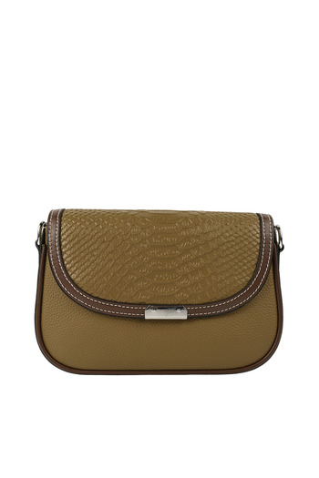 ADA SHOES Casual purse, women, ADA SHOES, 9819, khaki, leather