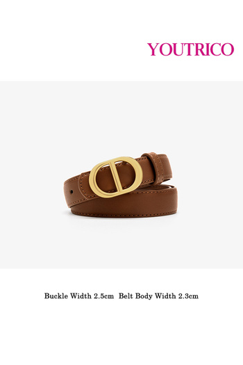 Youtrico Women's Genuine Leather Belt - Slimming Waist Strap