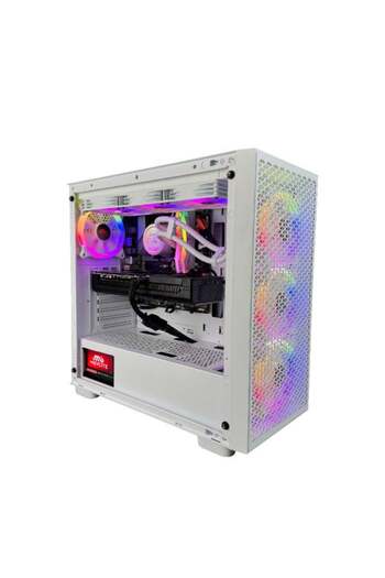 Generic جهاز كمبيوتر MI Excite للألعاب مع معالج AMD Ryzen 7-7800X3D وذاكرة وصول عشوائي (RAM) سعة 32 جيجابايت وذاكرة SSD سعة 1 تيرابايت وبطاقة رسومات Nvidia GeForce RTX 5070